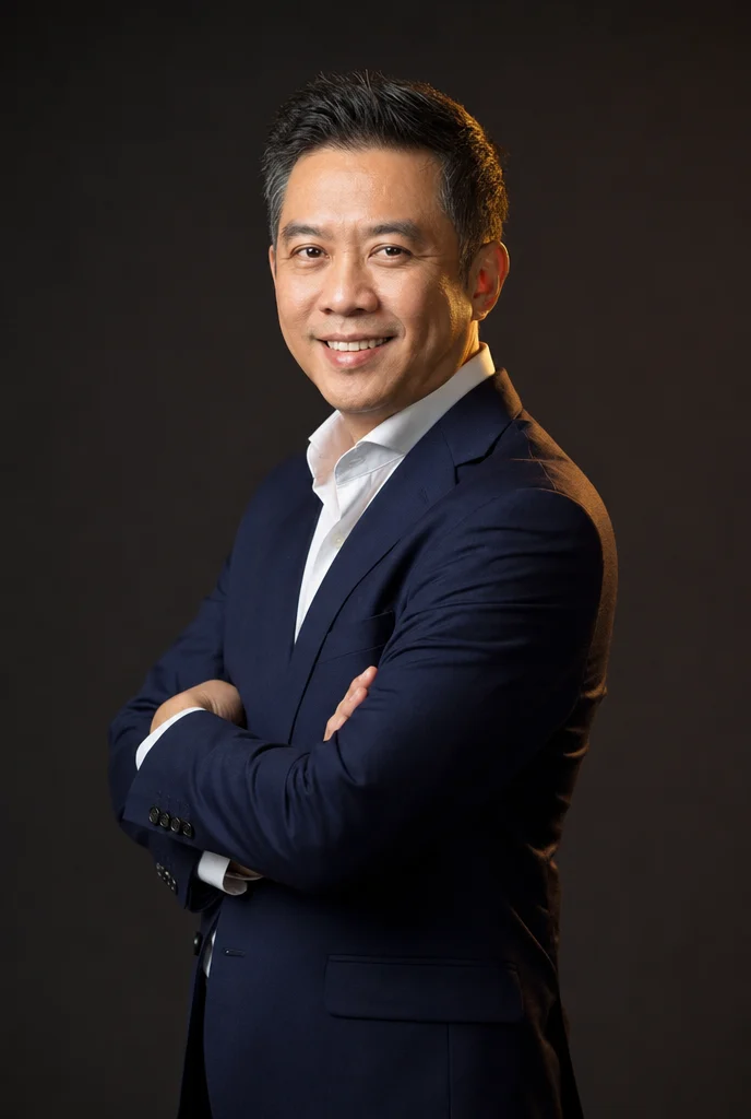 Marcus Lim leading a live leadership session